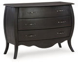 Coltner Black Accent Cabinet - A4000572 - Luna Furniture