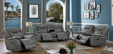 Conrad 3-Piece Living Room Set Gray from Coaster - Luna Furniture