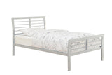 Cooper Queen Metal Bed Silver from Coaster - Luna Furniture