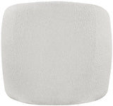 Acadia Cream Boucle Fabric Accent Chair from Meridian - Luna Furniture