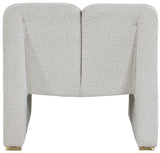 Alta Cream Boucle Fabric Accent Chair from Meridian - Luna Furniture