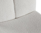 Alta Cream Boucle Fabric Accent Chair from Meridian - Luna Furniture