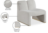 Alta Cream Boucle Fabric Accent Chair from Meridian - Luna Furniture