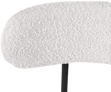 Cream Beacon Boucle Fabric Bar / Counter Stools, Set of 2 from Meridian - Luna Furniture