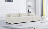 Cube Cream Modular Sofa from Meridian - Luna Furniture