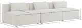 Cube Cream Modular Sofa from Meridian - Luna Furniture