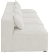 Cube Cream Modular Sofa from Meridian - Luna Furniture