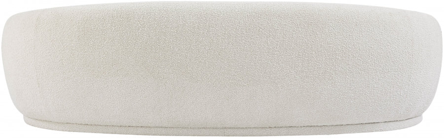 Hyde Cream Boucle Fabric Sofa from Meridian - Luna Furniture