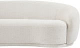 Hyde Cream Boucle Fabric Sofa from Meridian - Luna Furniture