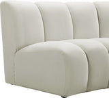 Infinity Cream Modular 11-Piece Sectional from Meridian - Luna Furniture