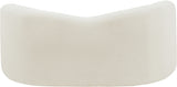 Cream Kali Faux Shearling Teddy Fabric Loveseat from Meridian - Luna Furniture