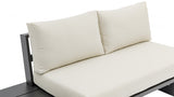 Maldives Cream Waterproof Fabric Outdoor Modular Sectional from Meridian - Luna Furniture