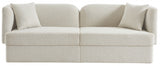 Marcel Cream Boucle Fabric Sofa from Meridian - Luna Furniture