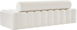 Melody Cream Velvet Sofa from Meridian - Luna Furniture