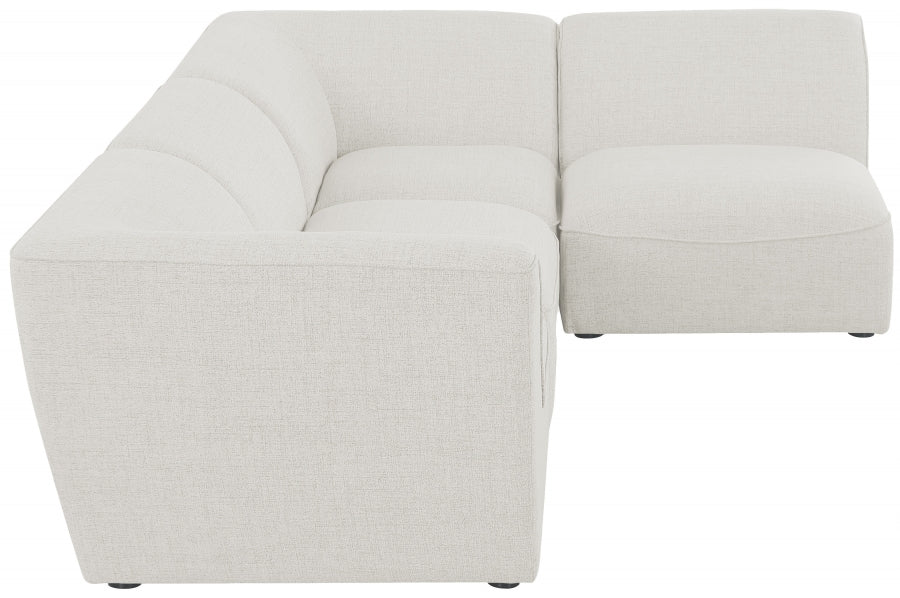 Miramar Cream Modular Sectional from Meridian - Luna Furniture