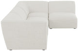 Miramar Cream Modular Sectional from Meridian - Luna Furniture