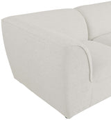 Miramar Cream Modular Sectional from Meridian - Luna Furniture