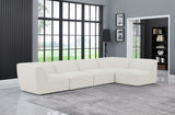 Miramar Cream Modular Sectional from Meridian - Luna Furniture