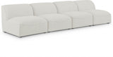 Miramar Cream Modular Sofa from Meridian - Luna Furniture