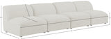 Miramar Cream Modular Sofa from Meridian - Luna Furniture