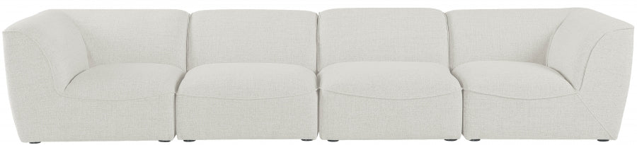 Miramar Cream Modular Sofa from Meridian - Luna Furniture