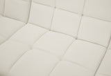 Relax Cream Velvet Modular Sectional from Meridian - Luna Furniture