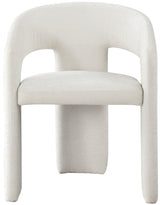 Rendition Cream Fabric Dining Chair from Meridian - Luna Furniture