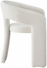 Rendition Cream Fabric Dining Chair from Meridian - Luna Furniture