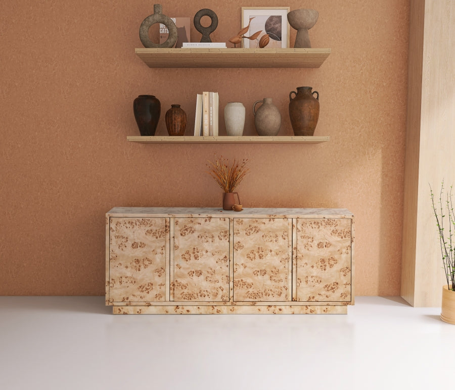 Cyrus Sideboard / Buffet Beige from Meridian - Luna Furniture