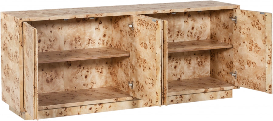 Cyrus Sideboard / Buffet Beige from Meridian - Luna Furniture