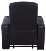 Cyrus Upholstered Recliner Living Room Set Black from Coaster - Luna Furniture