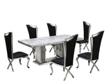 D6062 - Dining Table + 6 Chair Set - D6062 - Luna Furniture