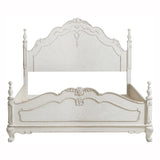 Cinderella Antique White Poster Youth Bedroom Set from Homelegance - Luna Furniture