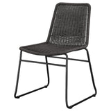 Dacy Brown/Sandy Black Upholstered Dining Chairs, Set of 2 from Coaster - Luna Furniture