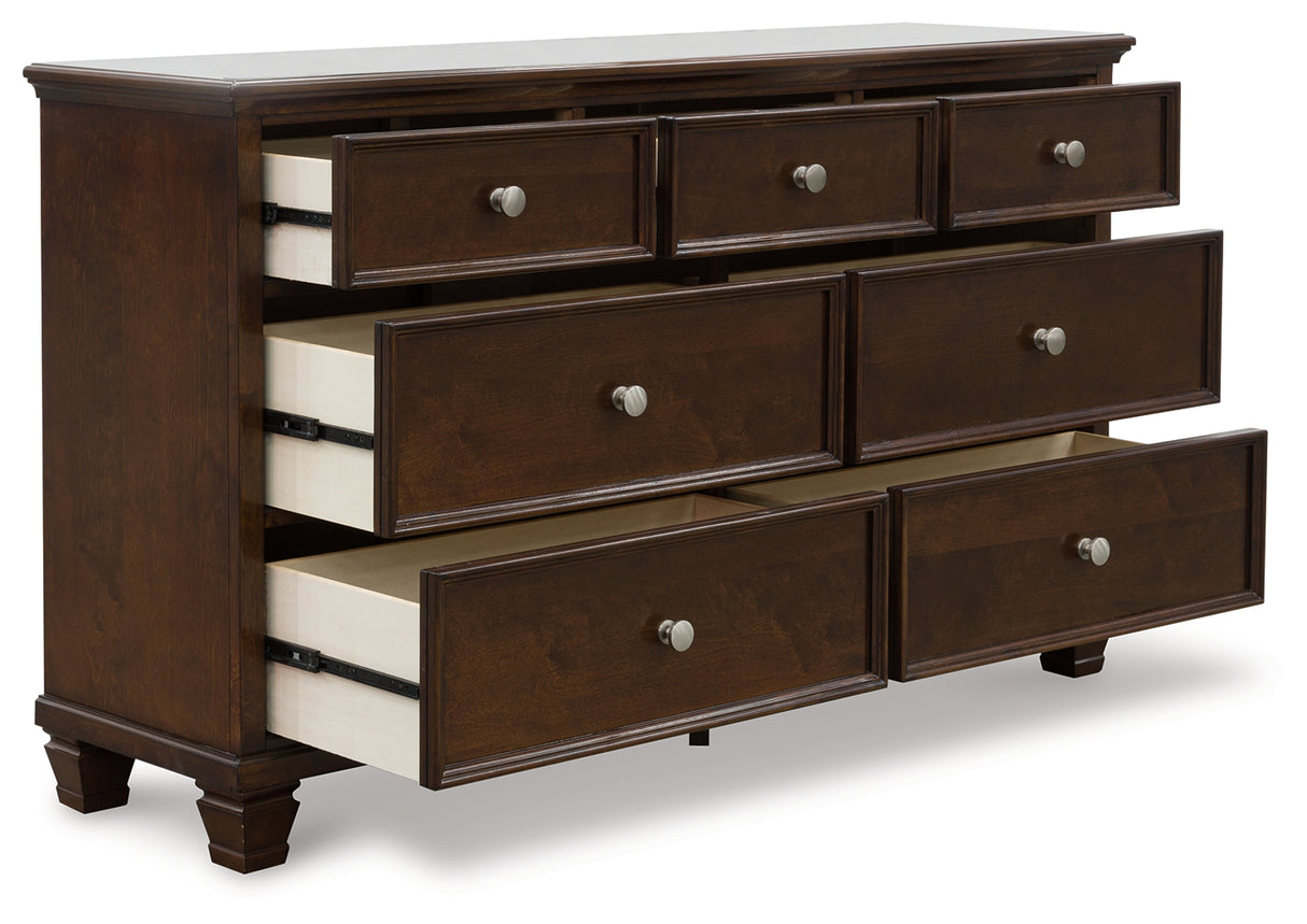 Danabrin Brown Dresser - B685-31 - Luna Furniture