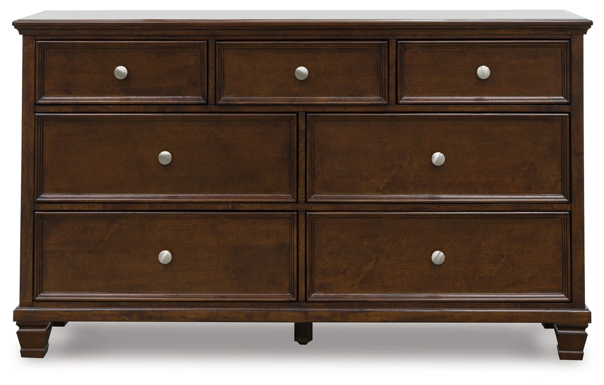 Danabrin Brown Dresser - B685-31 - Luna Furniture