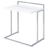 Dani Rectangular Snack Table with Metal Base from Coaster - Luna Furniture