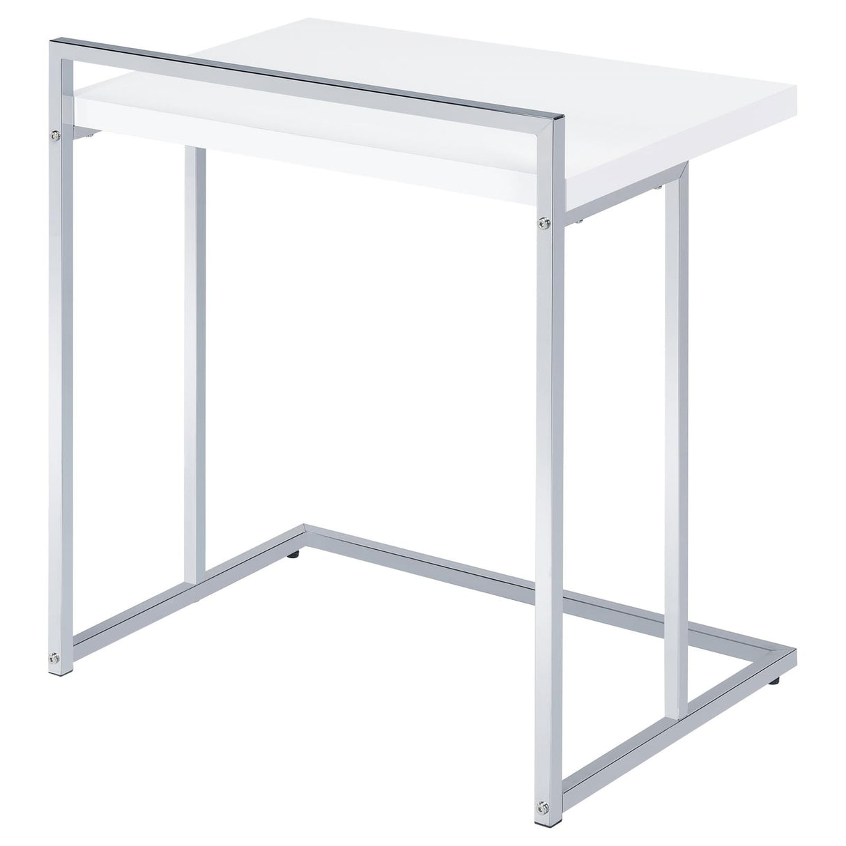 Dani Rectangular Snack Table with Metal Base from Coaster - Luna Furniture