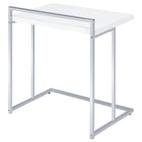 Dani Rectangular Snack Table with Metal Base from Coaster - Luna Furniture