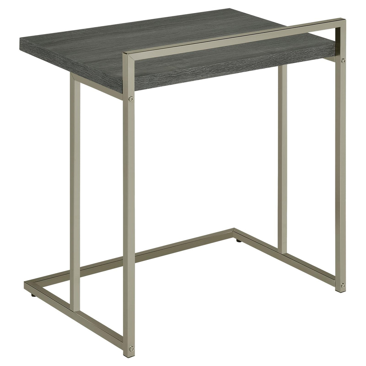 Dani Rectangular Snack Table with Metal Base from Coaster - Luna Furniture