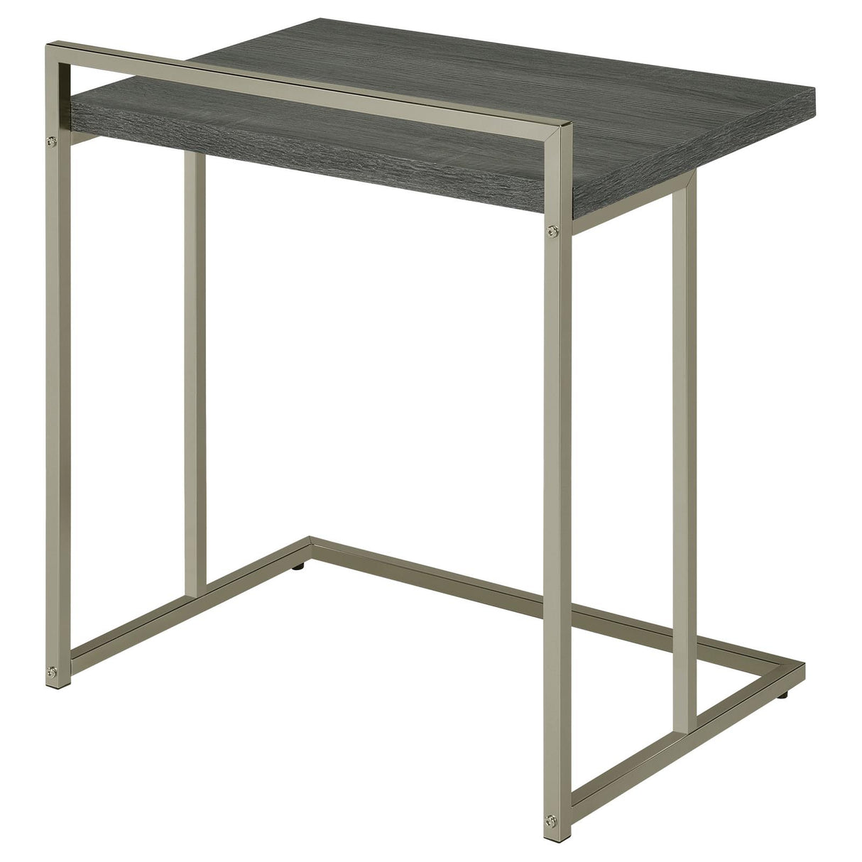 Dani Rectangular Snack Table with Metal Base from Coaster - Luna Furniture