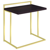 Dani Rectangular Snack Table with Metal Base from Coaster - Luna Furniture