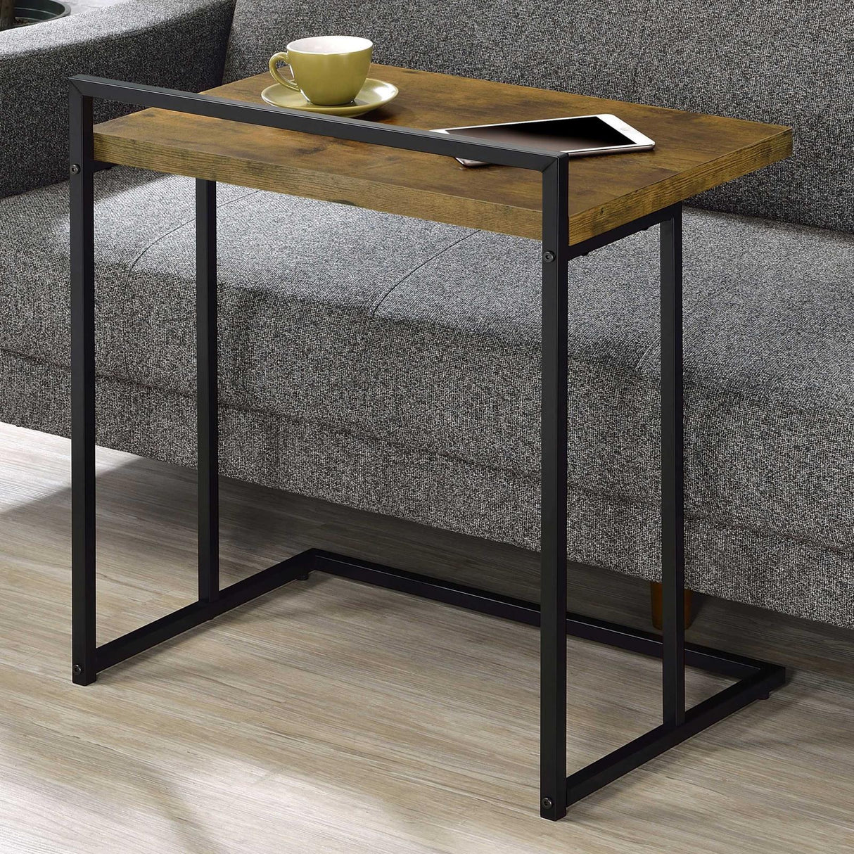 Dani Rectangular Snack Table with Metal Base from Coaster - Luna Furniture