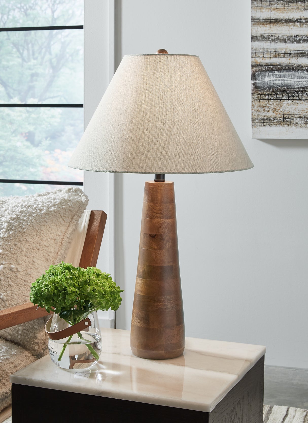 Danset Brown Table Lamp - L329104 - Luna Furniture