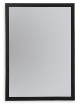 Danziar Black Bedroom Mirror - B1013-36 - Luna Furniture