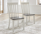 Darborn Gray/Brown Dining Chair, Set of 2 - D796-01 - Luna Furniture