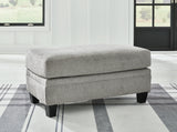 Davinca Charcoal Ottoman - 3520414 - Luna Furniture