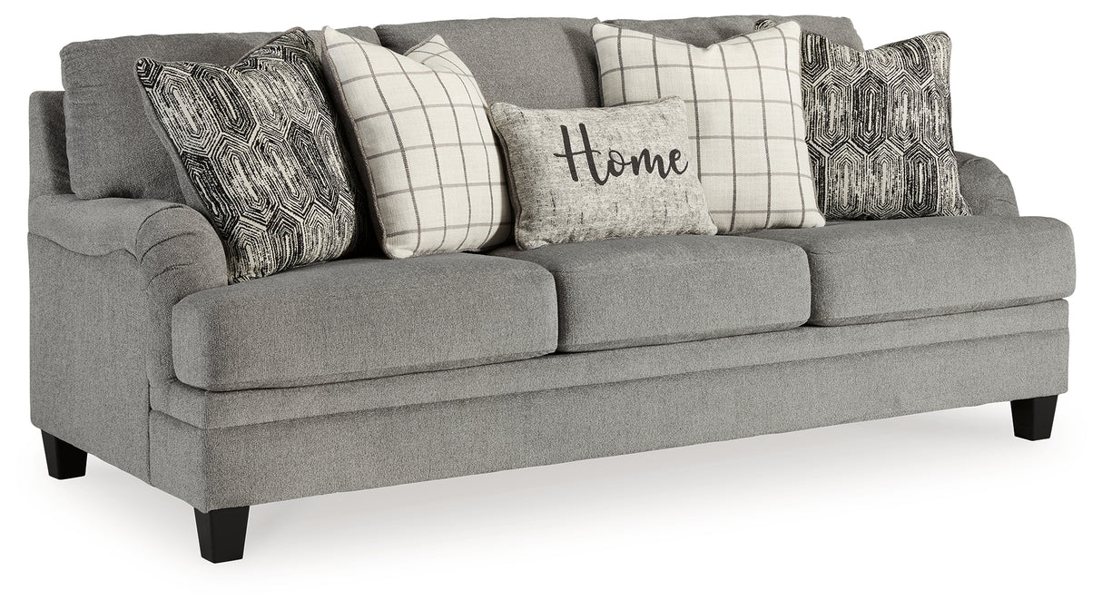 Davinca Charcoal Sofa - 3520438 - Luna Furniture