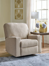 Deltona Parchment Recliner - 5120425 - Luna Furniture