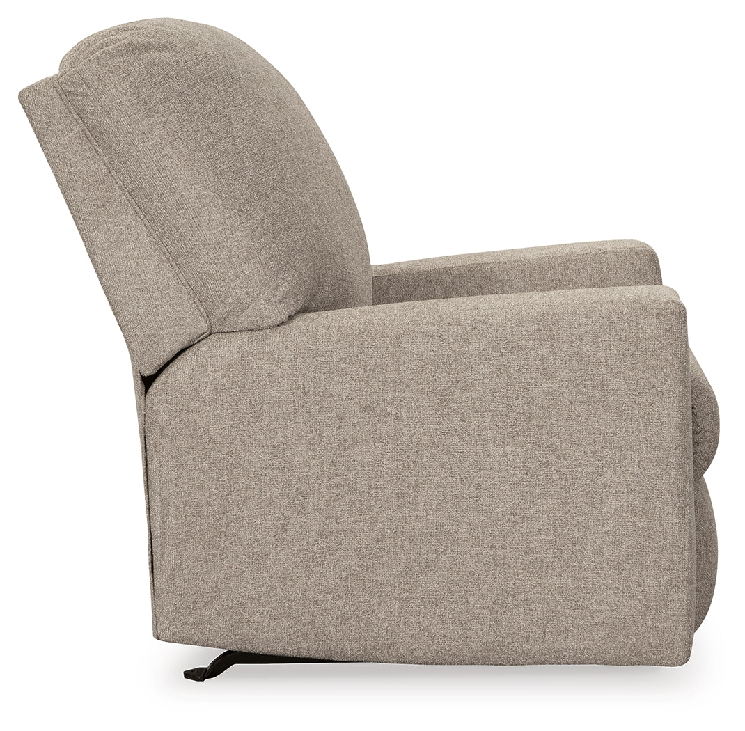 Deltona Parchment Recliner - 5120425 - Luna Furniture